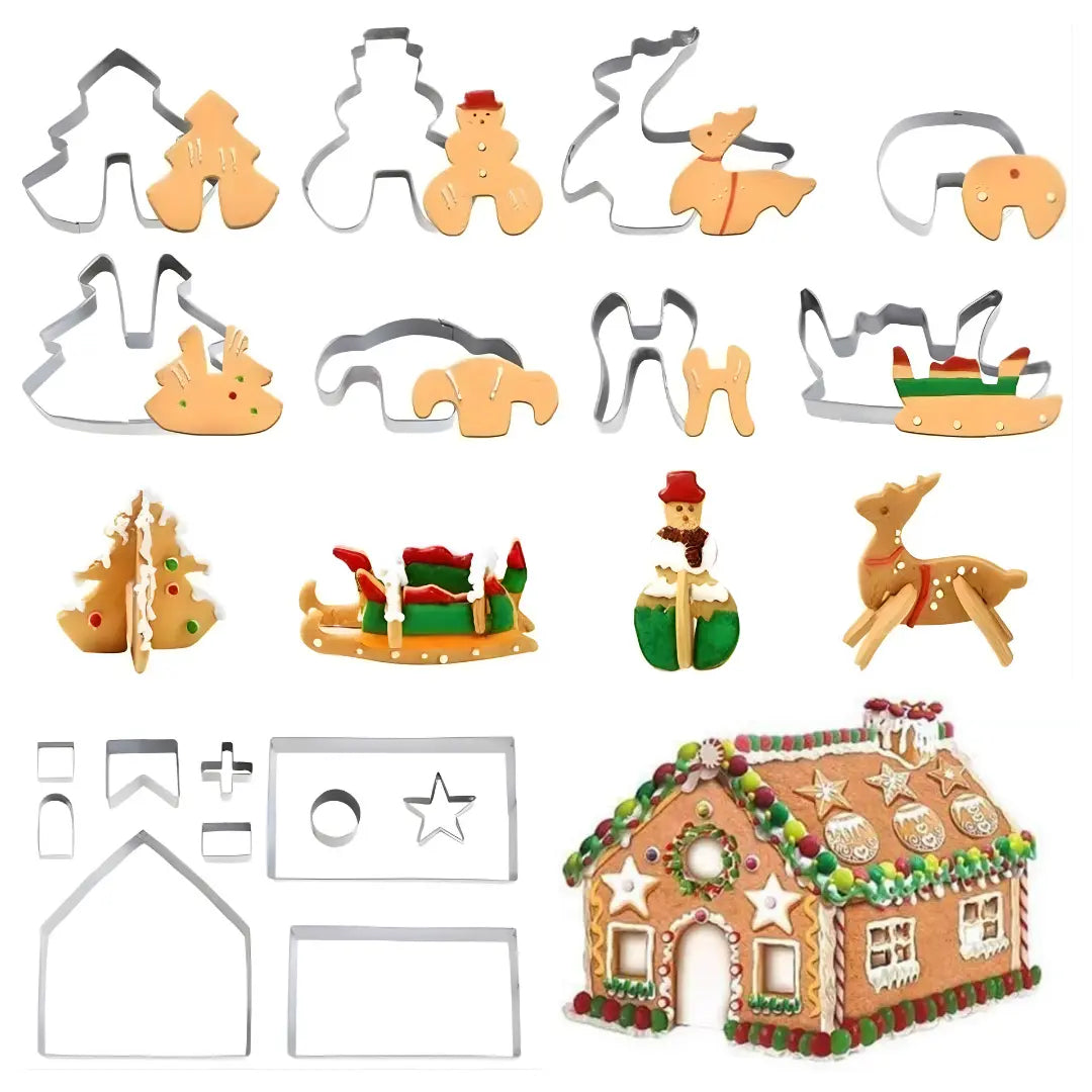 Gourmetific™ Christmas Cookie Cutters