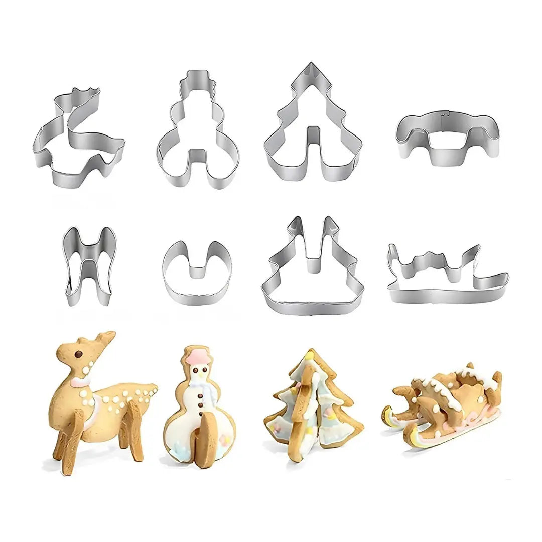 Gourmetific™ Christmas Cookie Cutters