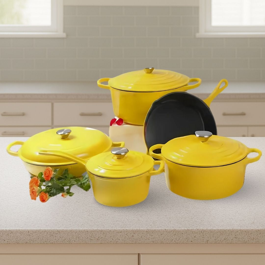 Gourmetific™ Cast Iron Cookware Set