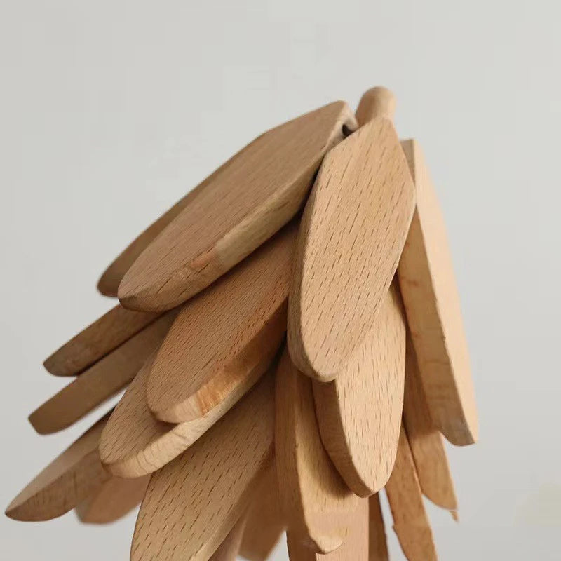 Gourmetific™ Tree-Shaped Wooden Trivet Set