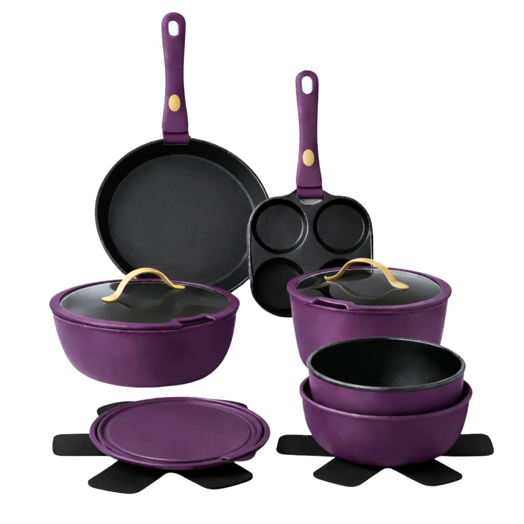 Gourmetific™ Cookware Set - Golden Touch