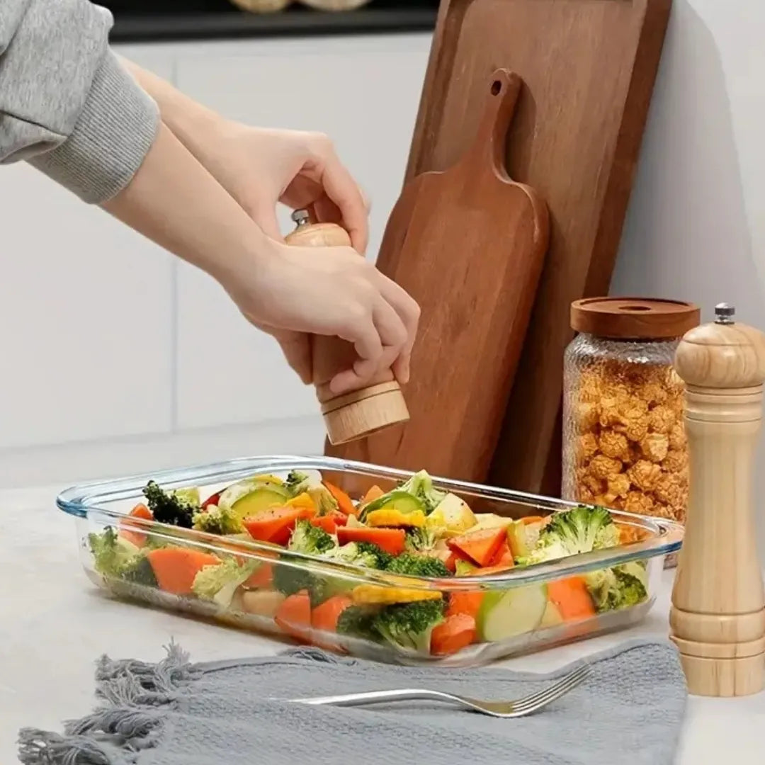 Gourmetific™ Glass Baking Dish Set