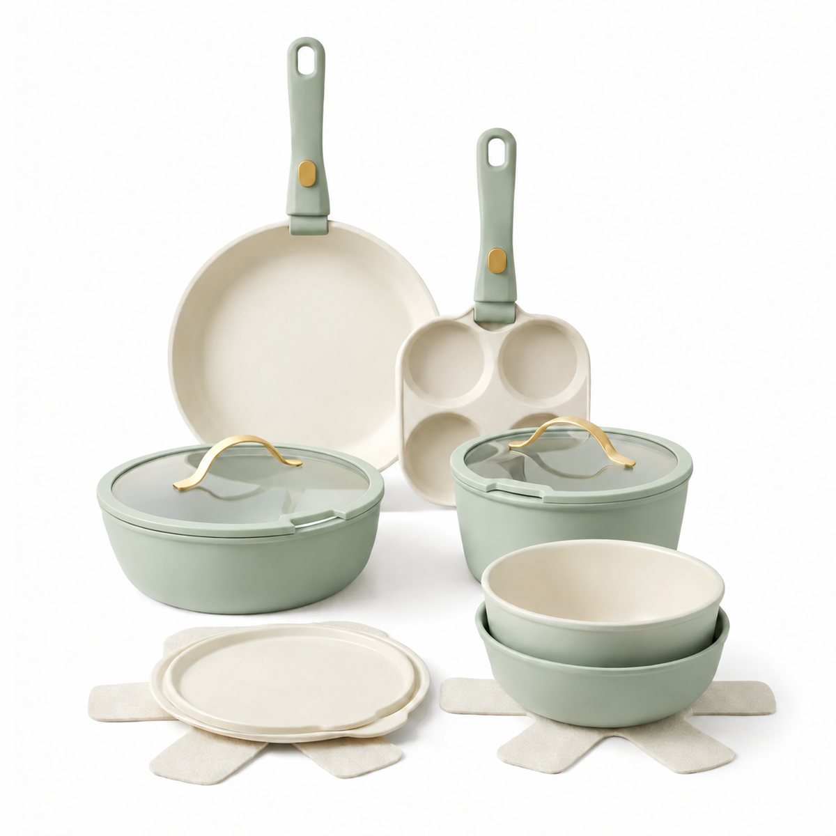 Gourmetific™ Cookware Set - Golden Touch