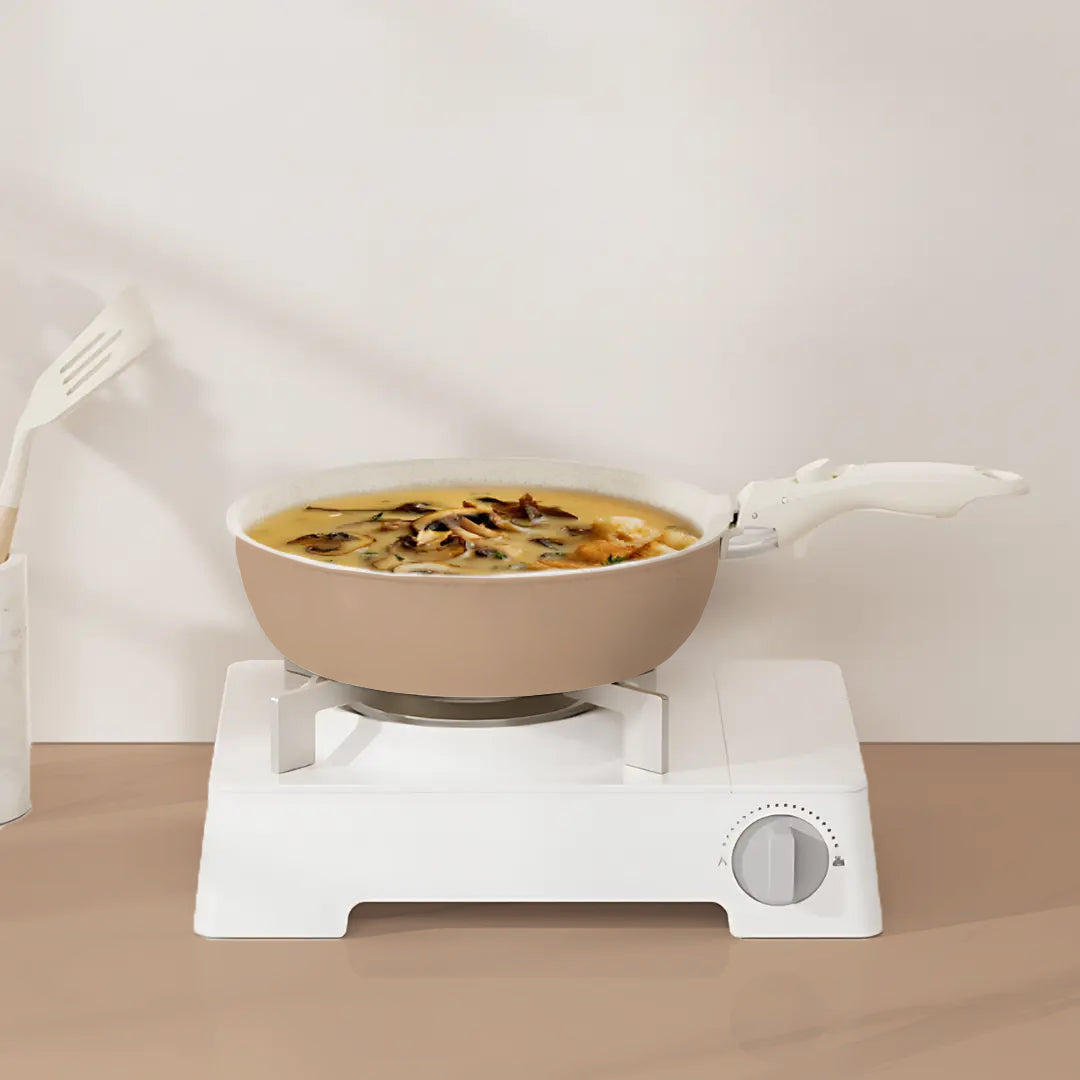 Gourmetific™ Cookware Set - Taupe