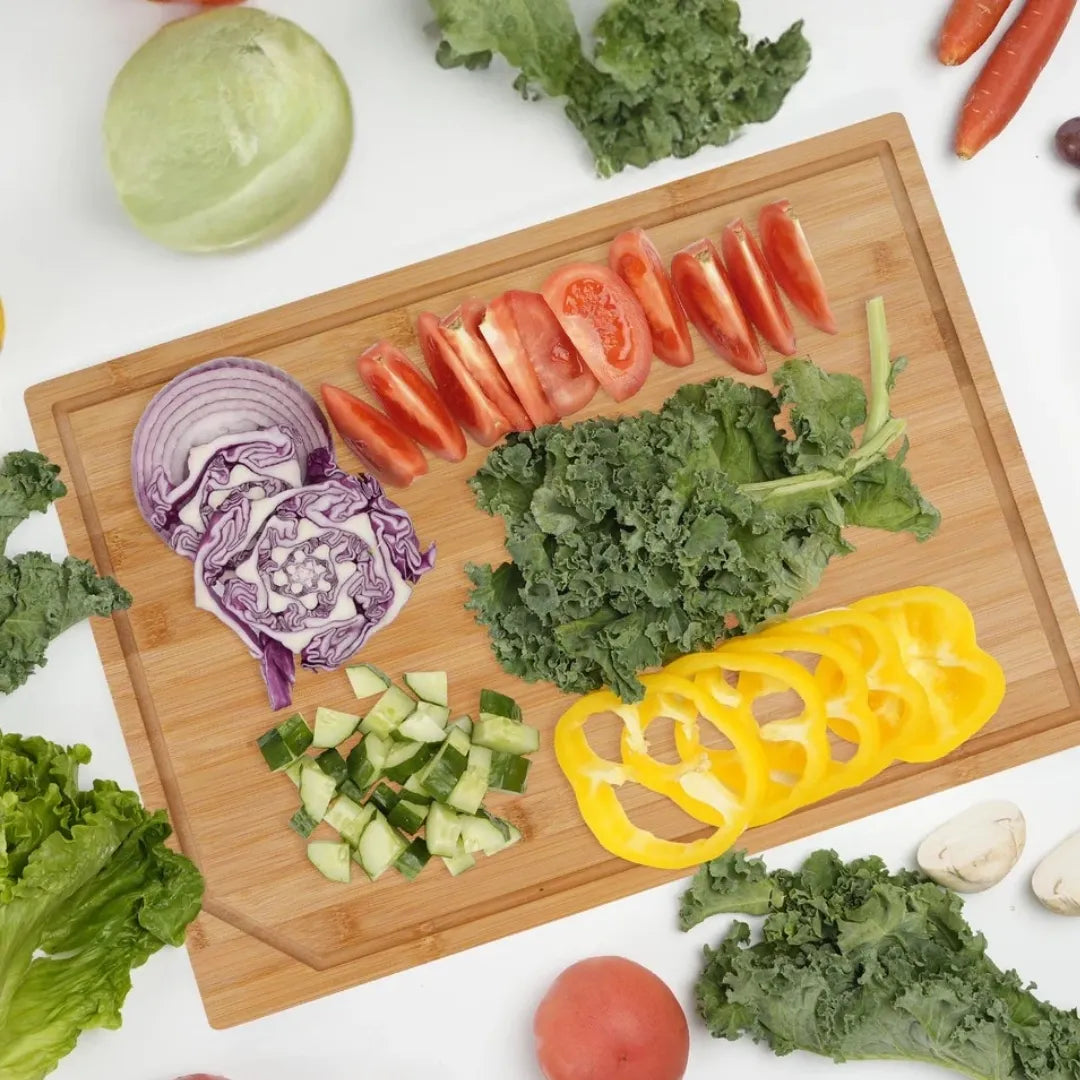 Gourmetific™ Bamboo Cutting Board