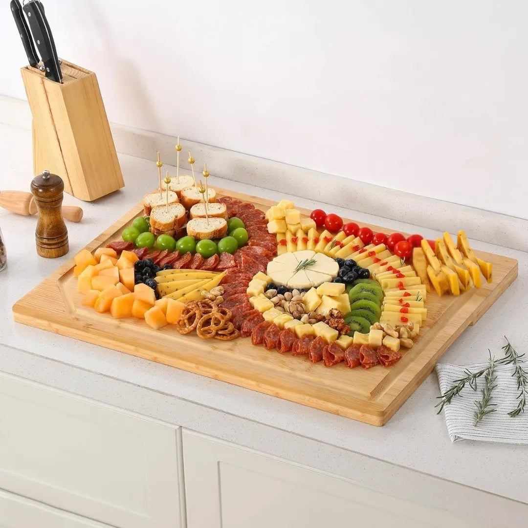 Gourmetific™ Bamboo Cutting Board