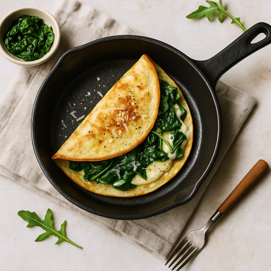 Gourmetific™ Cast Iron Skillet Set (3 Pieces)