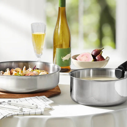 Gourmetific™ Stainless Steel Cookware Set