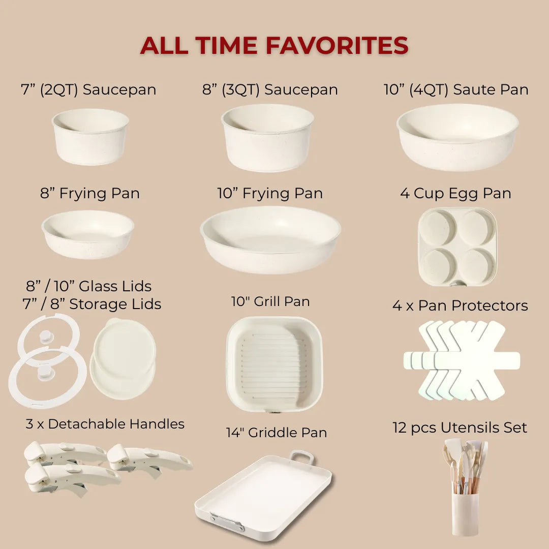 Gourmetific™ All-in-One Cookware Essentials