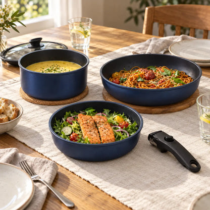 Gourmetific™ Cookware Set - Midnight Edition