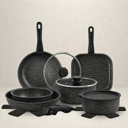 Gourmetific™ Silver Touch Cookware Set