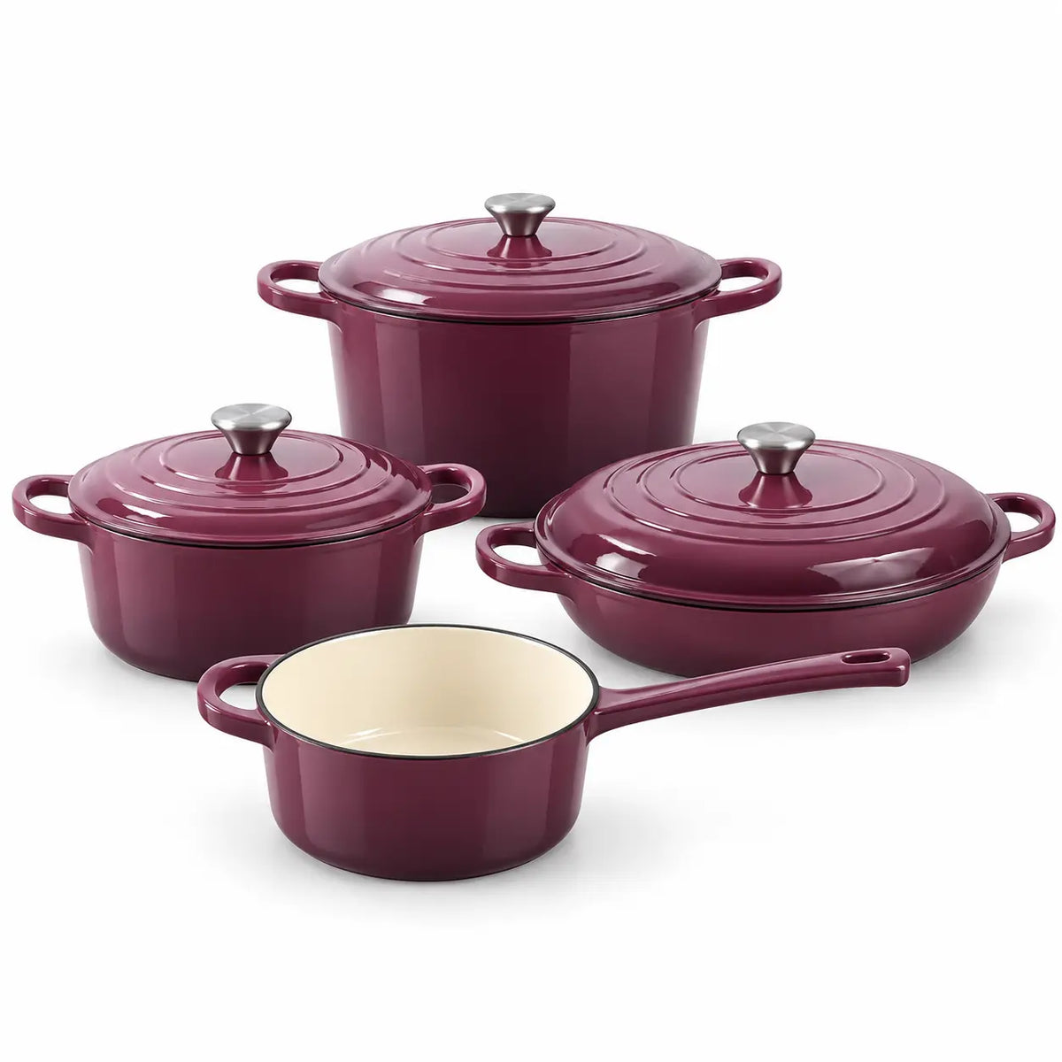 Gourmetific™ Cast Iron Cookware Set