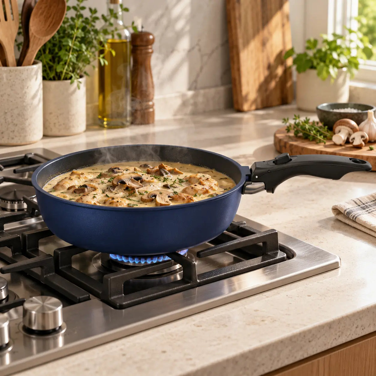 Gourmetific™ Cookware Set - Midnight Edition