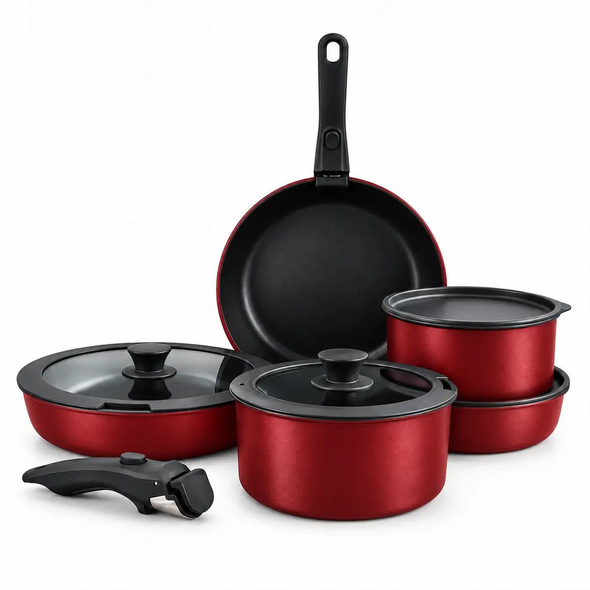 Gourmetific™ Cookware Set - Midnight Edition