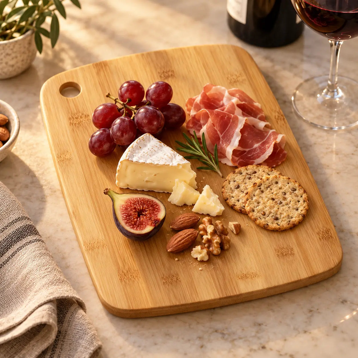 Gourmetific™ Bamboo Cutting Board