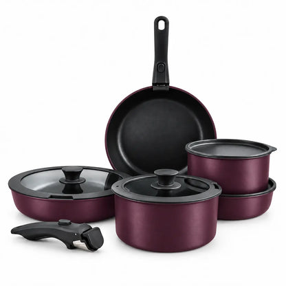 Gourmetific™ Cookware Set - Midnight Edition