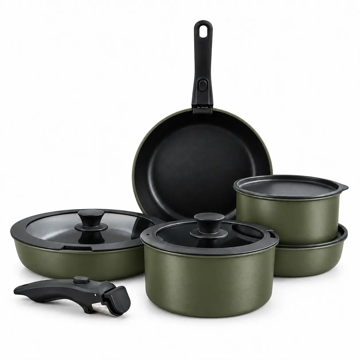 Gourmetific™ Cookware Set - Midnight Edition