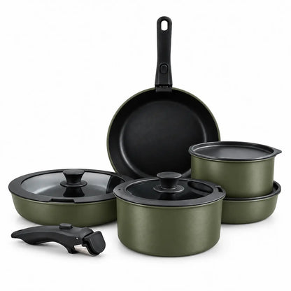 Gourmetific™ Cookware Set - Midnight Edition