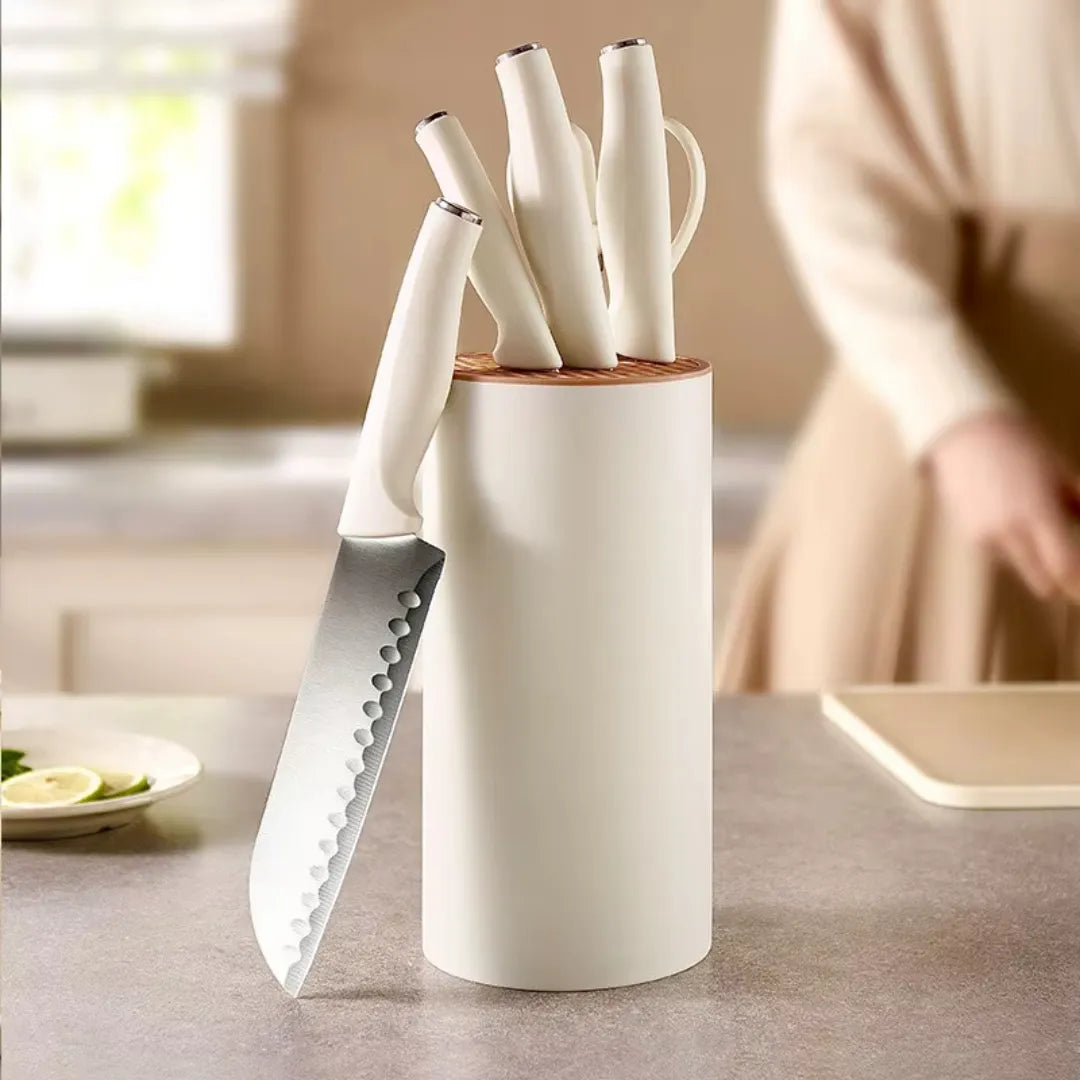 Gourmetific™ Stainless Steel Kitchen Knife Set