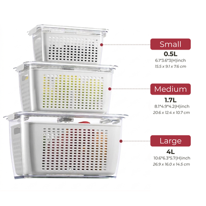 Gourmetific™ Fresh Keeper Set