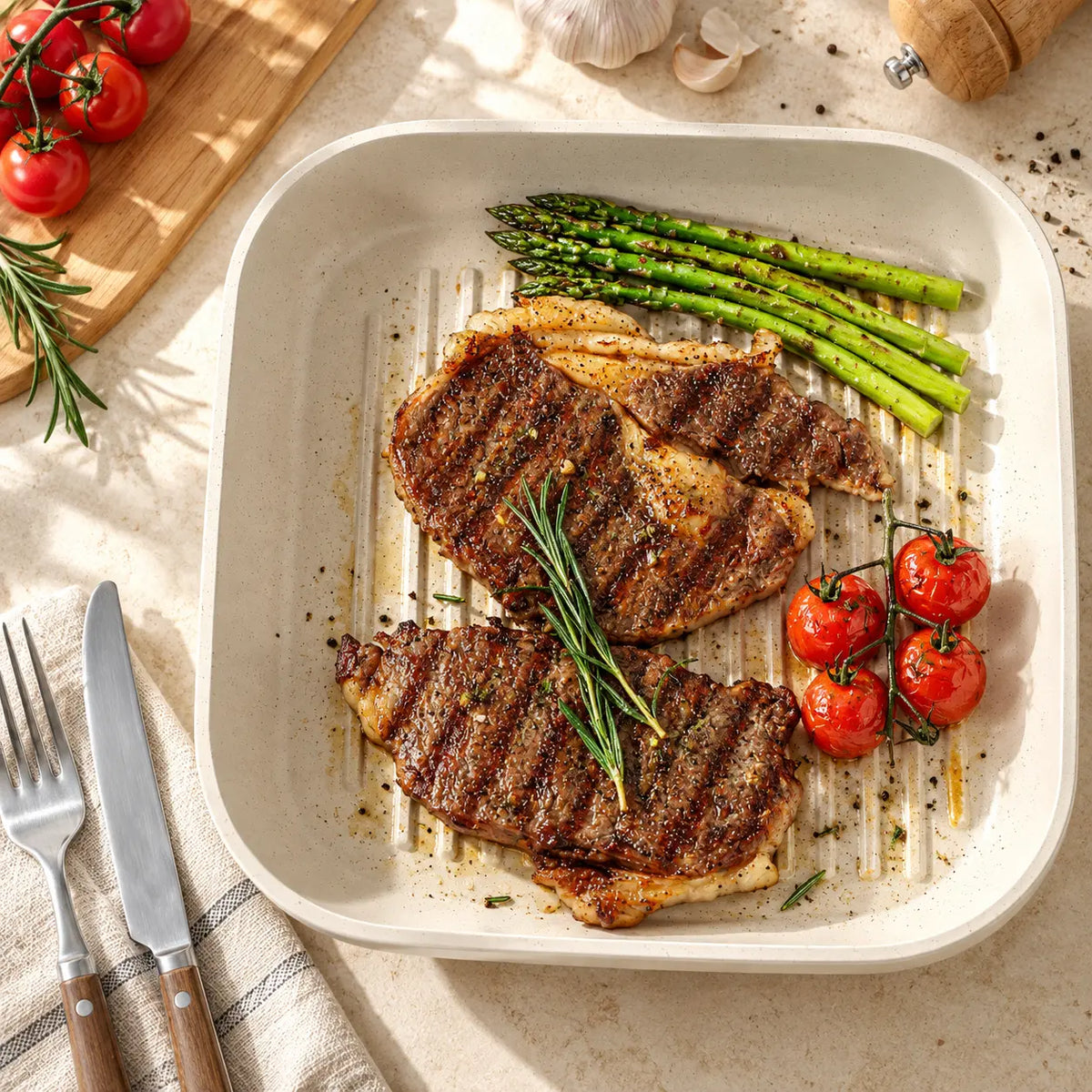 Gourmetific™ Cookware Set - Silver Touch