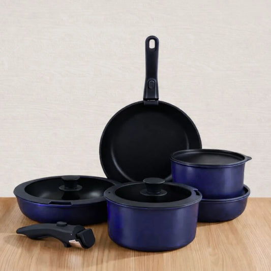 Gourmetific™ Cookware Set - Midnight Edition