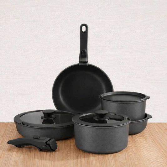 Gourmetific™ Cookware Set - Graphite Grey