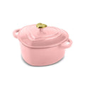 Gourmetific™ Heart-Shaped Cast Iron Pot