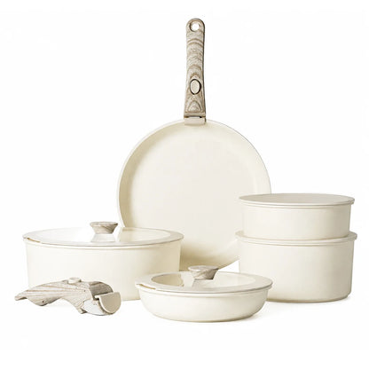 Gourmetific™ Cookware Set - Wooden Touch
