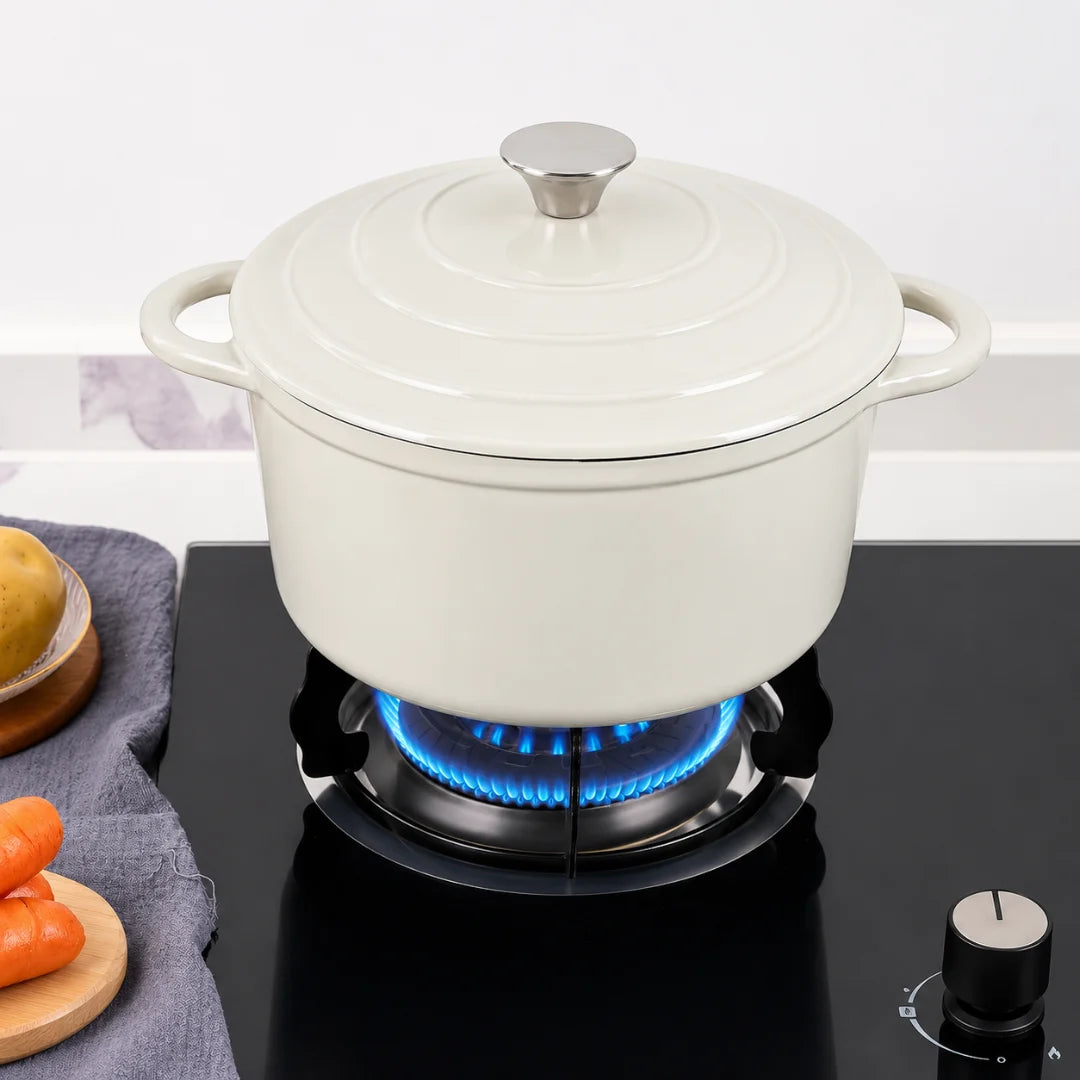 Gourmetific™ Cast Iron Dutch Oven