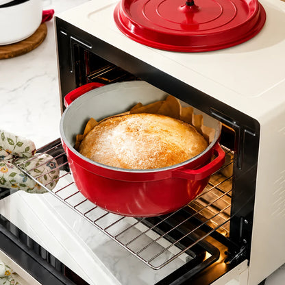 Gourmetific™ Cast Iron Dutch Oven