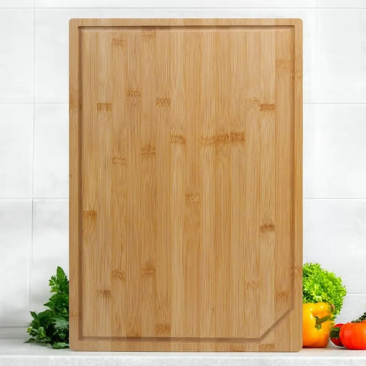 Gourmetific™ Bamboo Cutting Board
