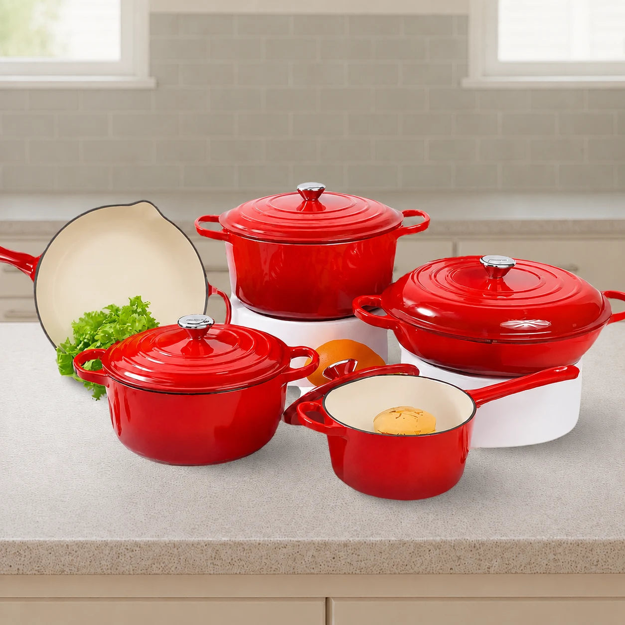 Gourmetific™ Cast Iron Cookware Set