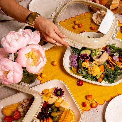Gourmetific™ Portable Snack Tray