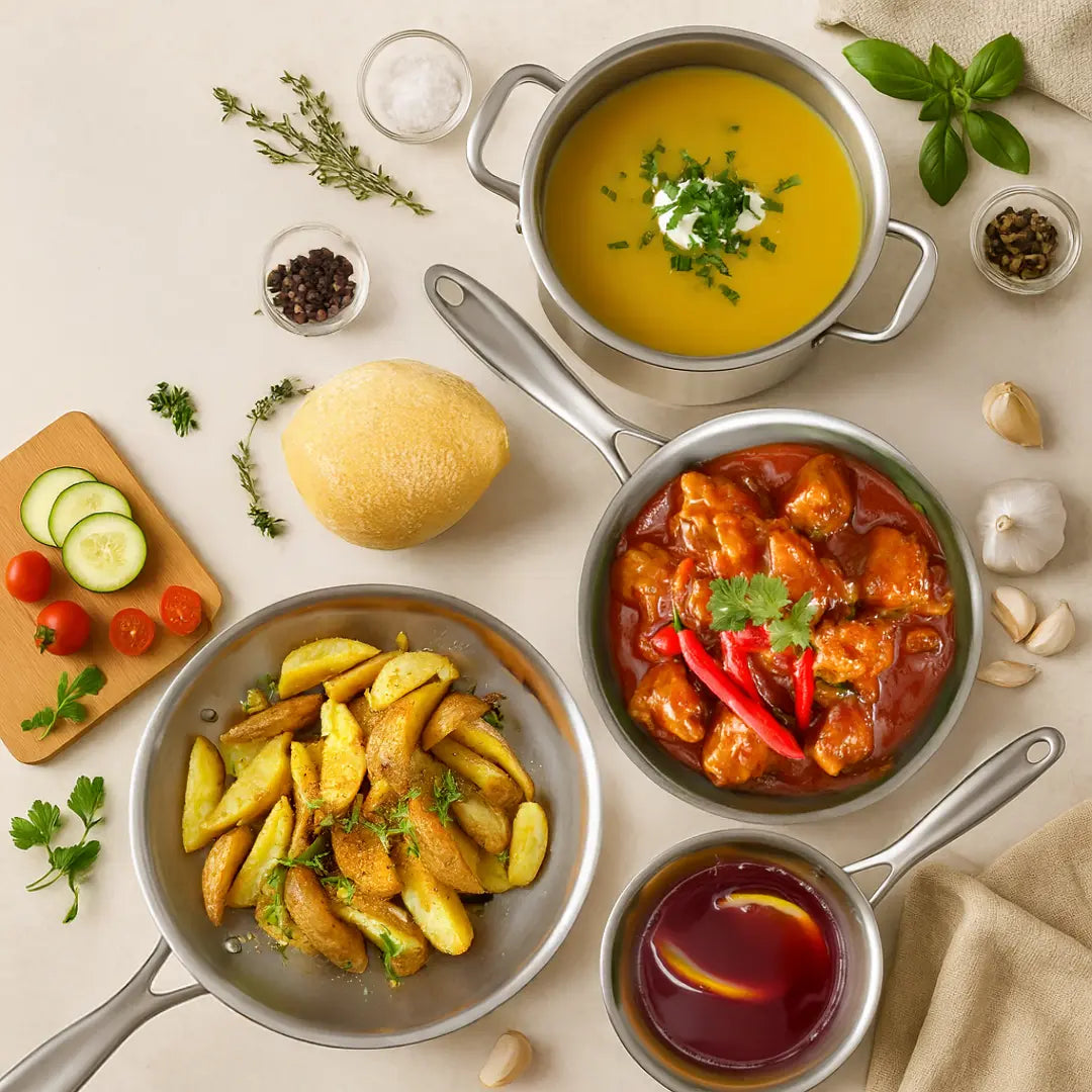 Gourmetific™ Titanium Cookware Set