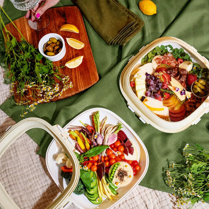 Gourmetific™ Portable Snack Tray