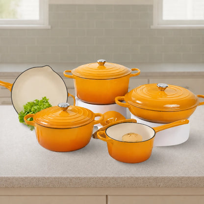 Gourmetific™ Cast Iron Cookware Set