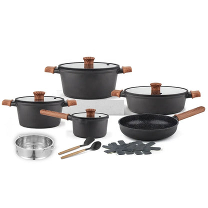 Gourmetific™ Nordic Cookware Set