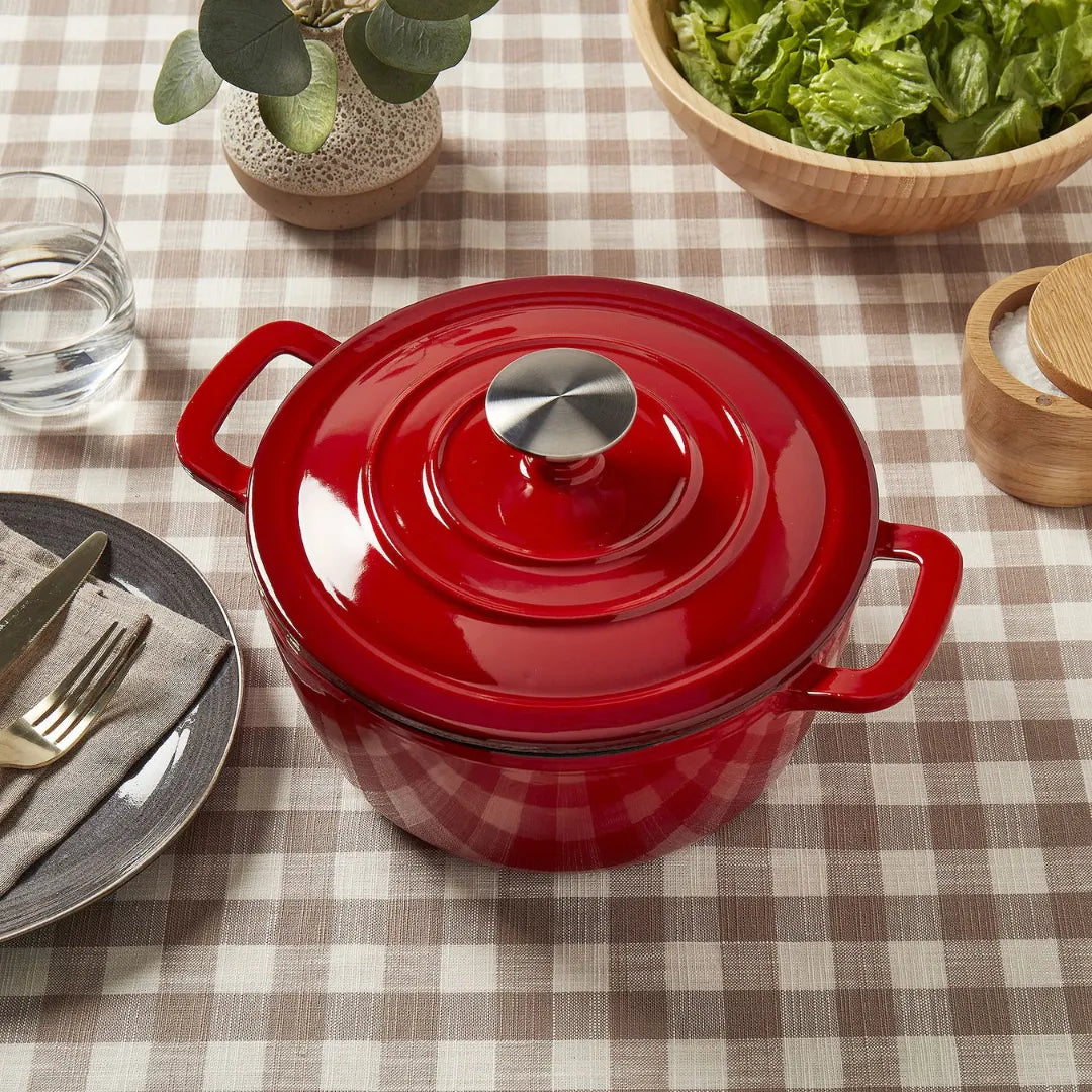 Gourmetific™ Cast Iron Dutch Oven