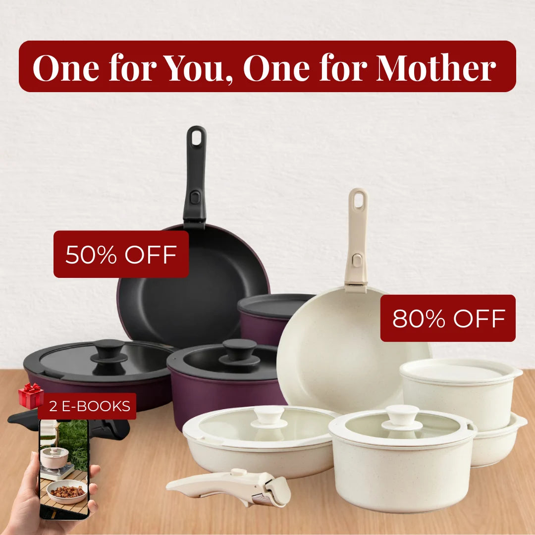 Gourmetific™ Mother’s Signature Cookware Set
